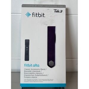 Fitbit Alta Classic Accessory Band‎ Bracelet Purple New in Box Women's